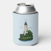 Leuchtturm Dosenkühler (Kanne Rückseite)