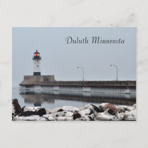 Leuchtturm Duluth Minnesota Postkarte