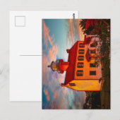 Leuchtturm East Point Postkarte (Vorne/Hinten)