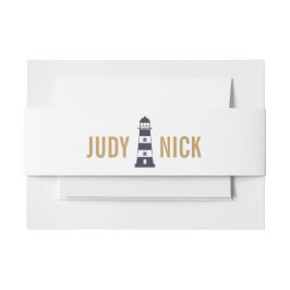 Leuchtturm Einladungsbanderole