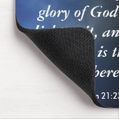 Leuchtturm-, Enthüllungs-21:23 und die Stadt Mousepad (Ecke)