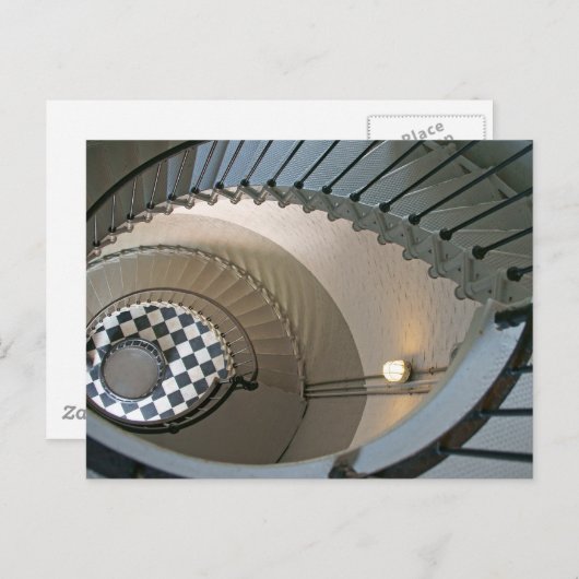 Leuchtturm Eye Postkarte (Vorne/Hinten)