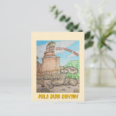 Leuchtturm-Felsen-Klapperschlange Postkarte (Stehend Vorderseite)