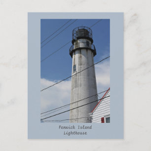 Leuchtturm-Fenwick-Island-Postkarte Postkarte
