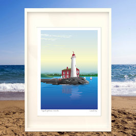 Leuchtturm Fisgard Feiertagskarte