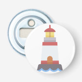 Leuchtturm Flaschenöffner (Vorderseite)