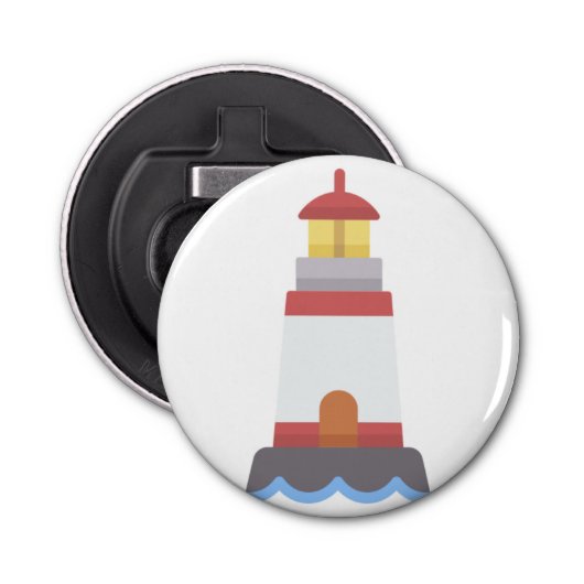 Leuchtturm Flaschenöffner (Vorderseite)