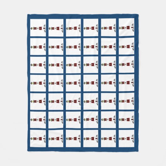 Leuchtturm Fleece Blanket (Vorderseite)