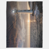 LEUCHTTURM FLEECEDECKE (Vorderseite)