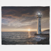 LEUCHTTURM FLEECEDECKE (Vorderseite (Horizontal))