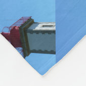 Leuchtturm Fleecedecke (Ecke)