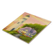 Leuchtturm Fliese (Seite)