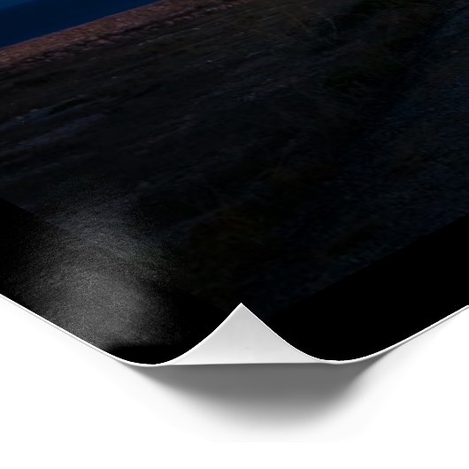 Leuchtturm-Foto Poster (Ecke)