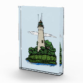 Leuchtturm Fotoblock (Rechts)