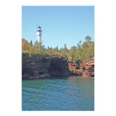 Leuchtturm Fotodruck (Vorne)