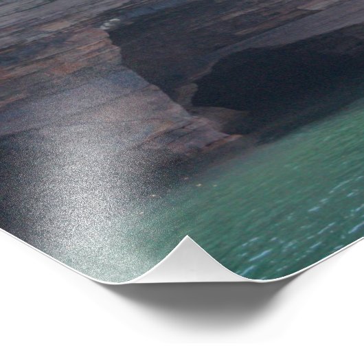 Leuchtturm Fotodruck (Ecke)