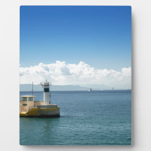 Leuchtturm Fotoplatte