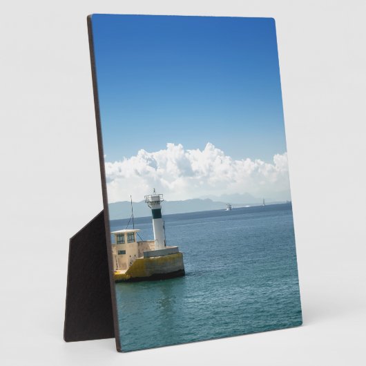 Leuchtturm Fotoplatte (Seite)