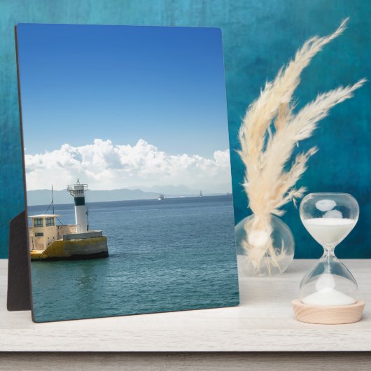 Leuchtturm Fotoplatte (Seite)