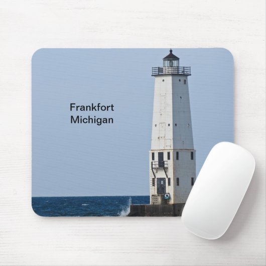 Leuchtturm Frankfort Michigan Mousepad (Mit Mouse)
