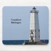 Leuchtturm Frankfort Michigan Mousepad (Vorne)