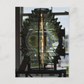 Leuchtturm Fresnel Lens Postkarte (Vorderseite)