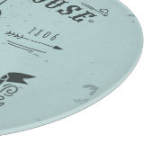 Leuchtturm führen mich Zuhause-Plakat Schneidebrett