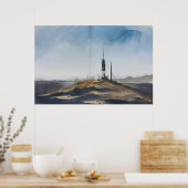 Leuchtturm Führt euch Zuhause Poster (Küche)