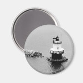 Leuchtturm für Frühjahr-Point-Ledge 2 Magnet (Vorderseite/Rückseite)
