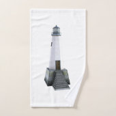 Leuchtturm für lebende Küsten Badhandtuch Set (Handtuch)