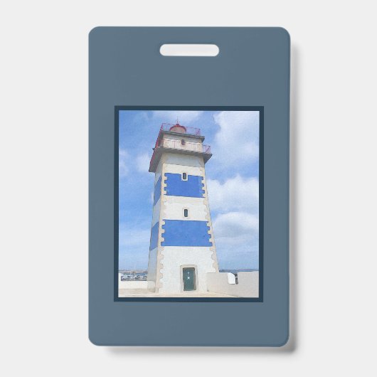 Leuchtturm für Wasserfarben Ausweis (Vorderseite)