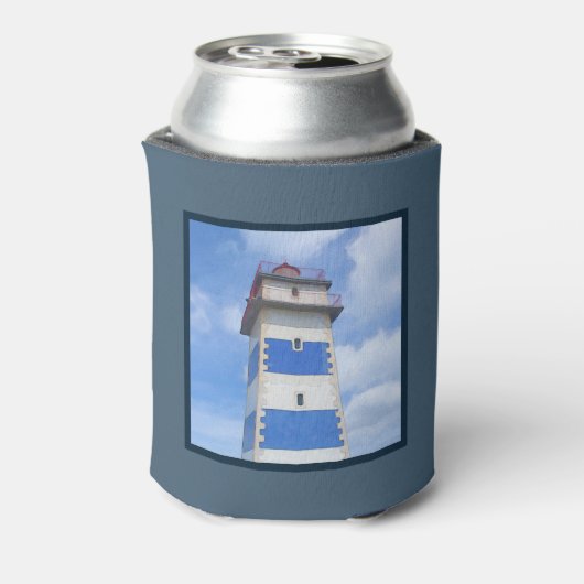 Leuchtturm für Wasserfarben Dosenkühler (Kanne Rückseite)