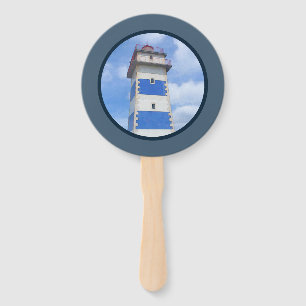 Leuchtturm für Wasserfarben Fächer