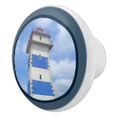 Leuchtturm für Wasserfarben Keramikknauf (Rechts)