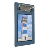 Leuchtturm für Wasserfarben Mini Klemmbrett (Schrägansicht)