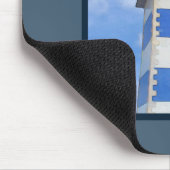 Leuchtturm für Wasserfarben Mousepad (Ecke)