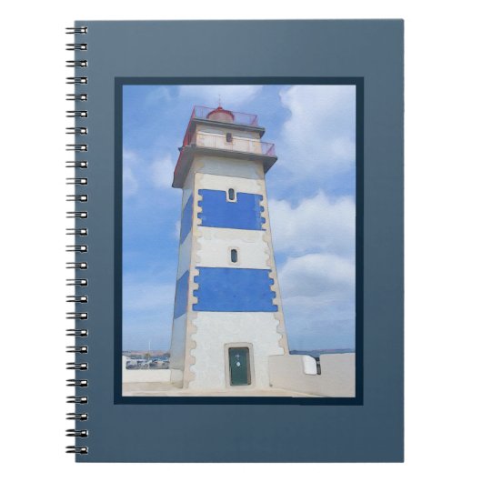 Leuchtturm für Wasserfarben Notizblock (Vorderseite)