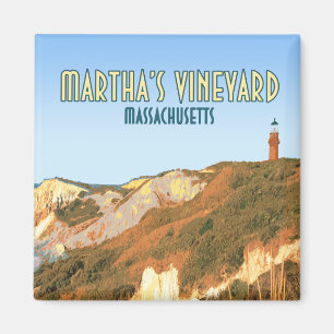 Leuchtturm Gay Head auf Martha’s Vineyard Massachu Magnet