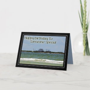 Leuchtturm Geburtstagskarte Karte