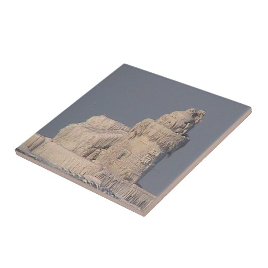 Leuchtturm, gefroren/Ice(Cleveland), dekorativ Fliese (Seite)
