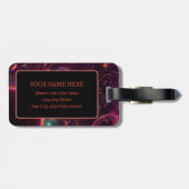 Leuchtturm Gepäckanhänger (Rückseite horizontal)