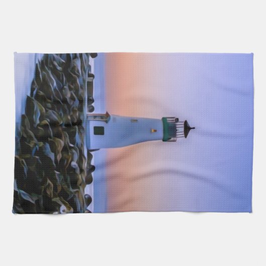 Leuchtturm Geschirrtuch (Horizontal)