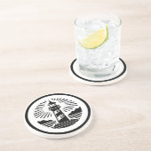 Leuchtturm Getränkeuntersetzer (Seite)