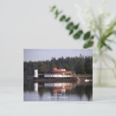 Leuchtturm, Gig Harbour Washington Postkarte (Stehend Vorderseite)