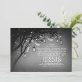 Leuchtturm Glaskeramikkrüge Hochzeit Einladung (Stehend Vorderseite)