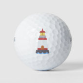 Leuchtturm Golfball (Vorderseite)