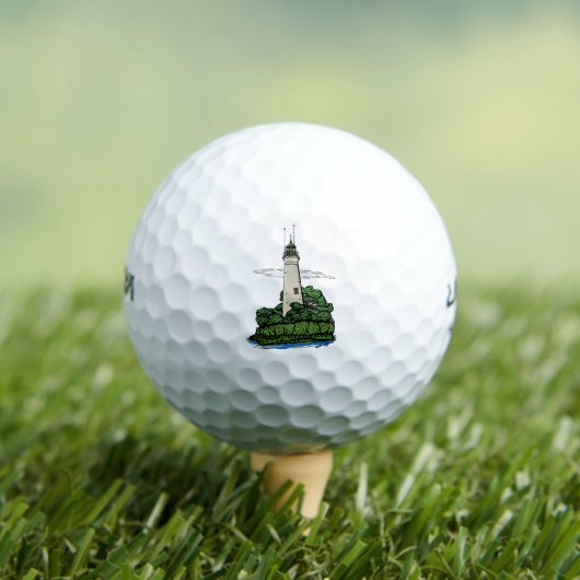 Leuchtturm Golfball (Insitu T-Shirt)