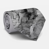 Leuchtturm Graue Schwarz-weiße Wolken Seascape Oce Krawatte (Gerollt)