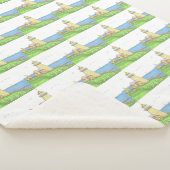 Leuchtturm Großer Sherpa Blanket Sherpadecke (3/4)