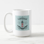Leuchtturm Guide Me Home Poster Kaffeetasse (Links)